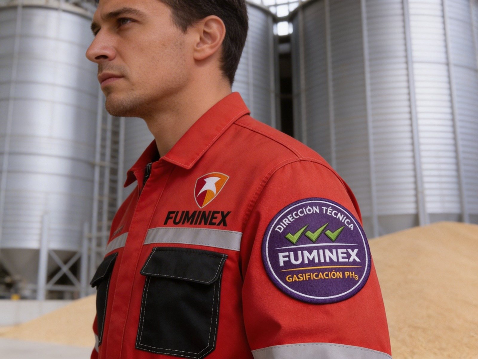 Uniforme Fuminex con insignia técnica